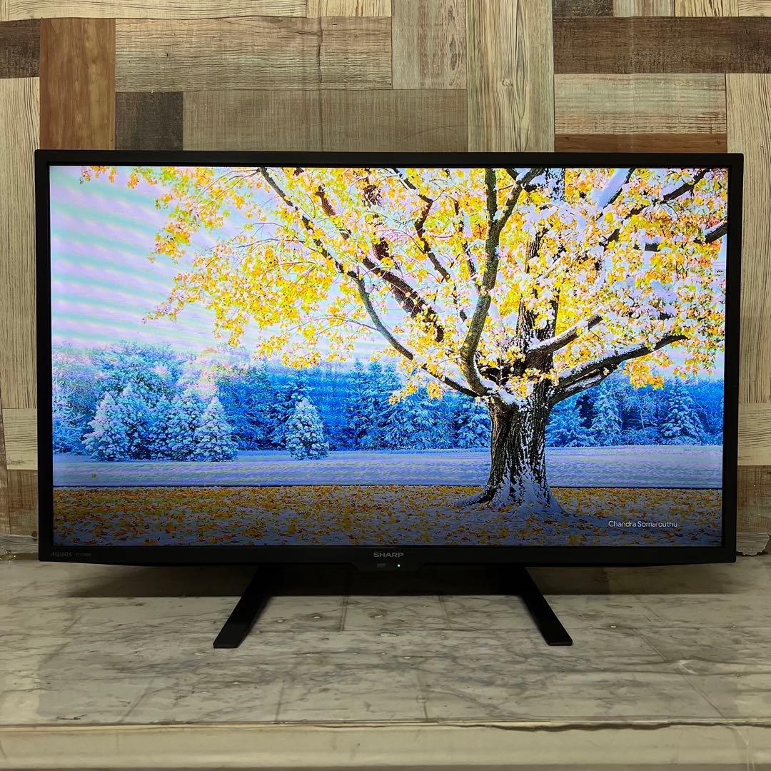 即日受渡❣️全国送料込今年購入シャープ32型液晶テレビWチューナー 外付け録画可