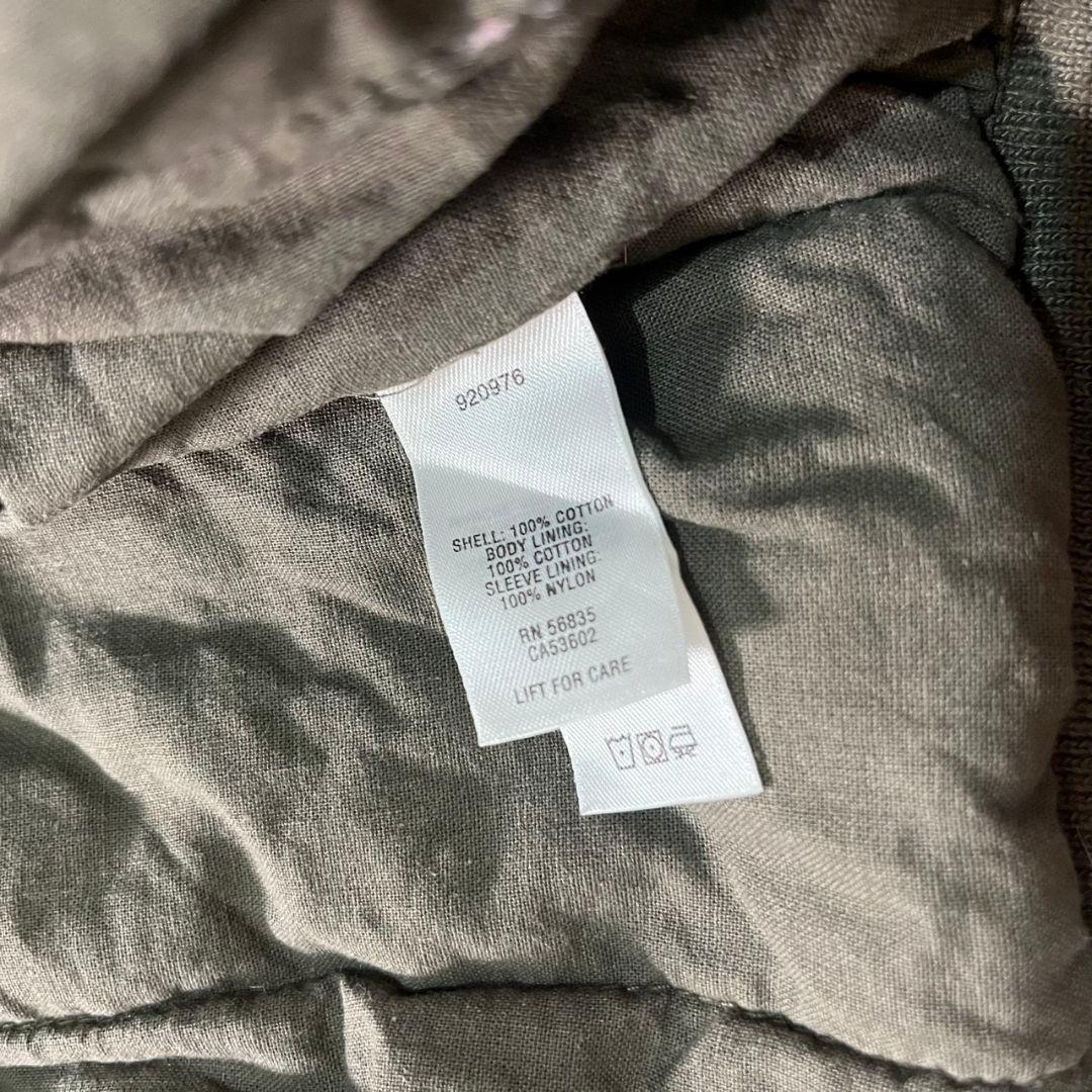 90s Cabela's カベラス 中綿 ワークジャケット レザー襟 古着