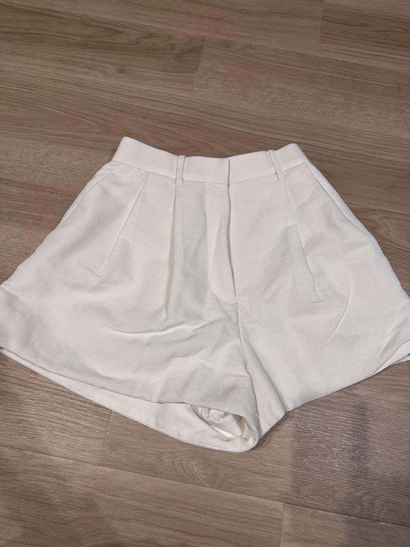 CLANE DAD SHORT PANTS ホワイト