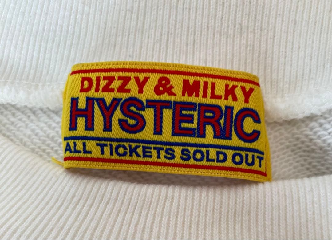 HYSTERIC GLAMOUR ドッキングスウェット