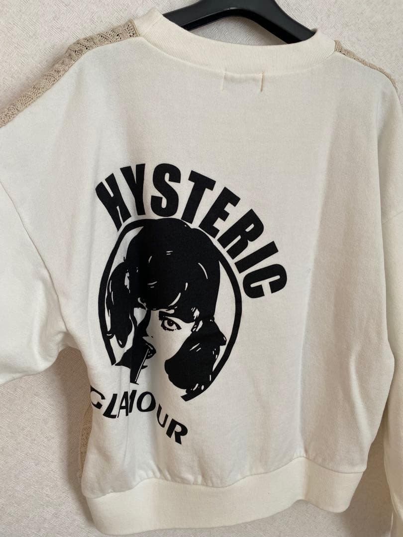 HYSTERIC GLAMOUR ドッキングスウェット
