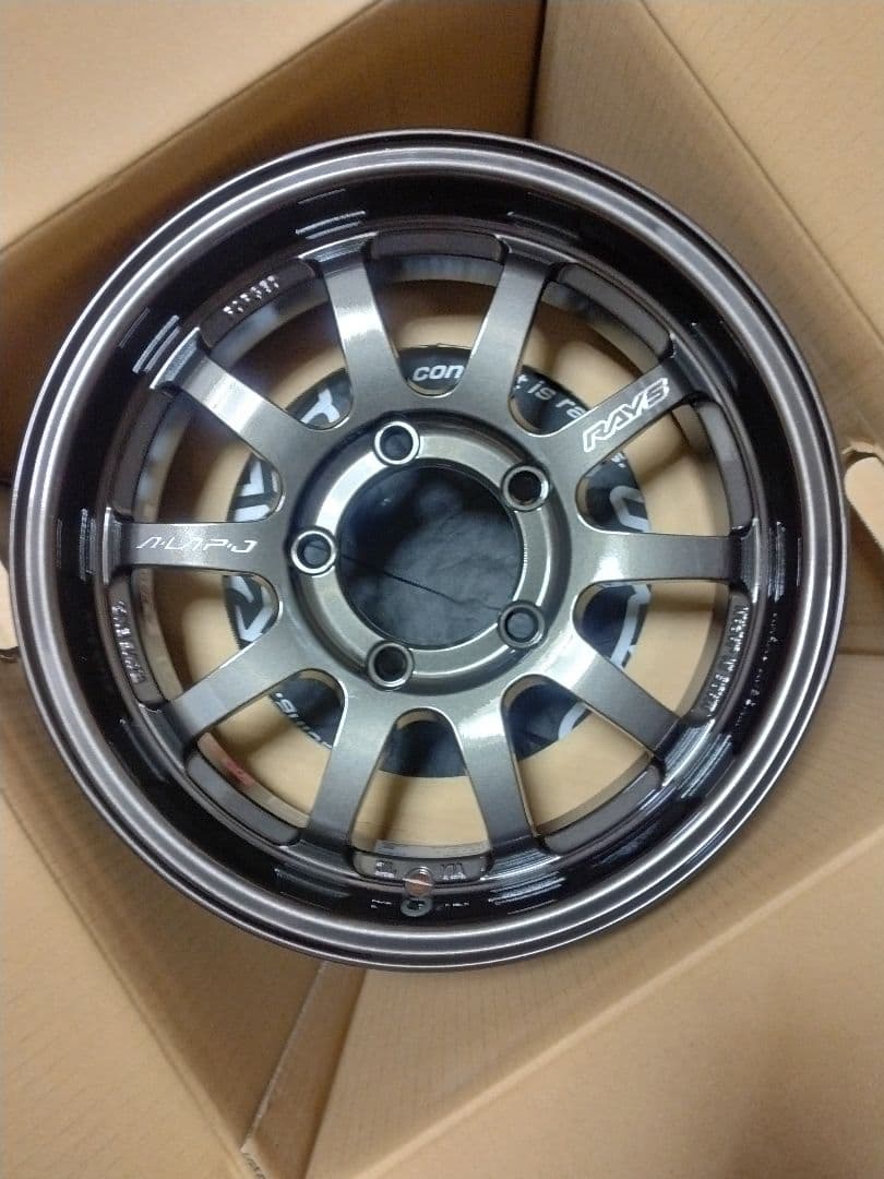 RAY'S A-LAP-J16×6J+5 DB 軽量鍛造新品 JB74シエラ対象