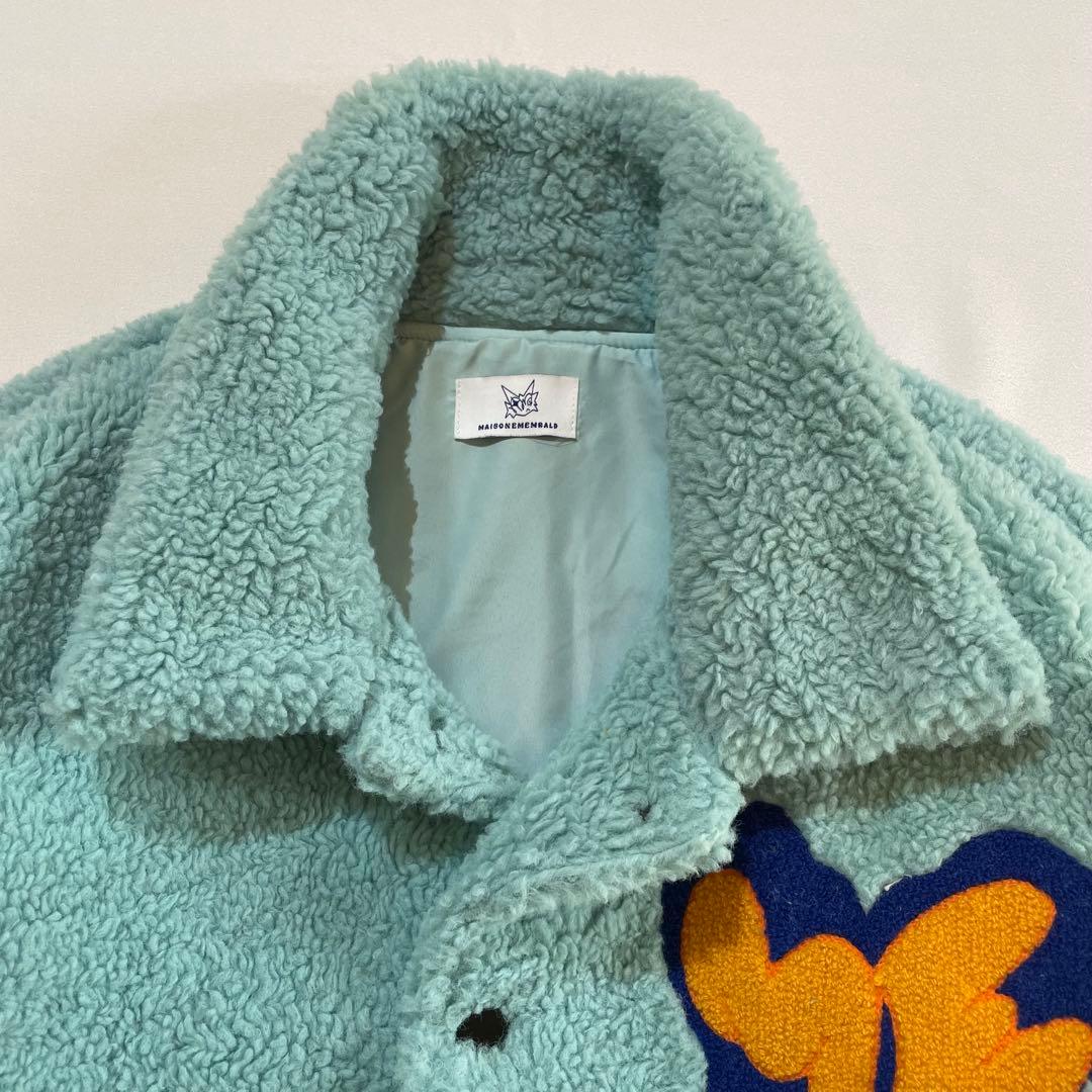 【美品】メゾン エメラルド ボアジャケット