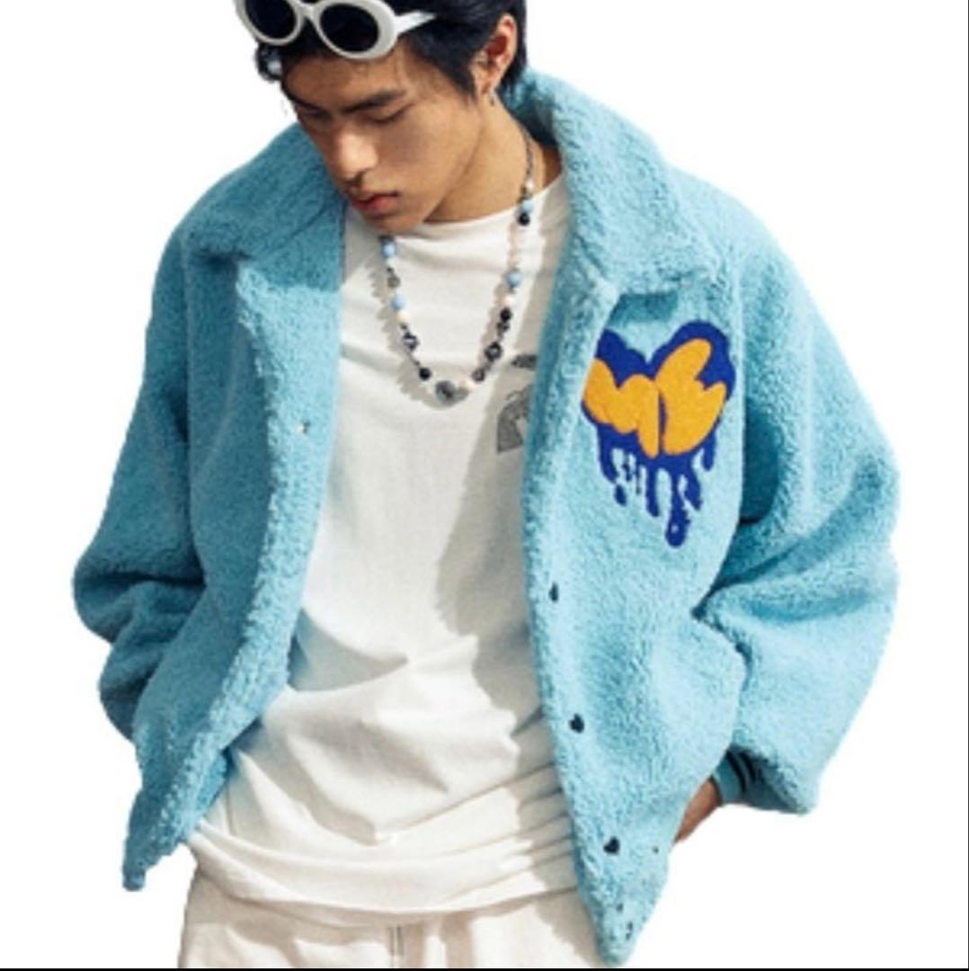 【美品】メゾン エメラルド ボアジャケット