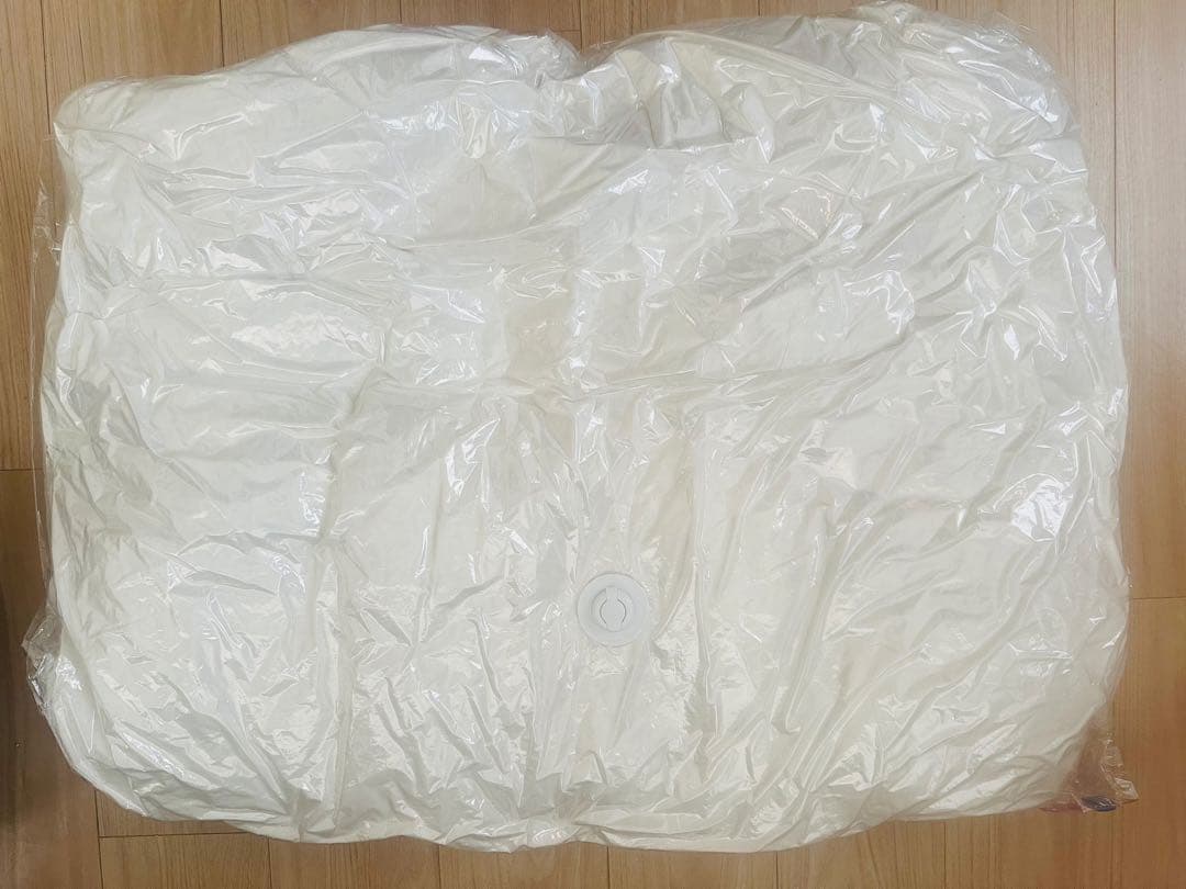 無印良品 防ダニ 羽毛掛ふとん 二層式 シングル