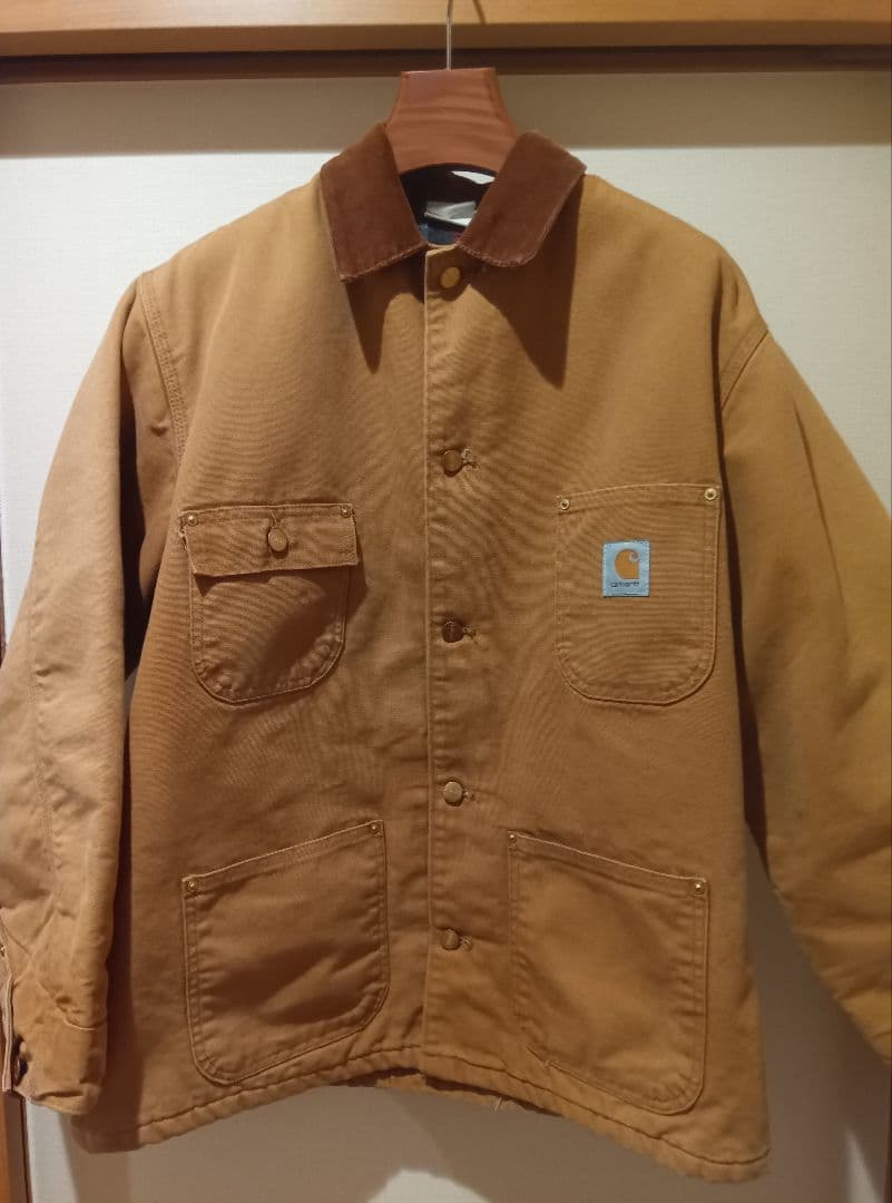星タグ USA製 80s カーハート チョアコート 42