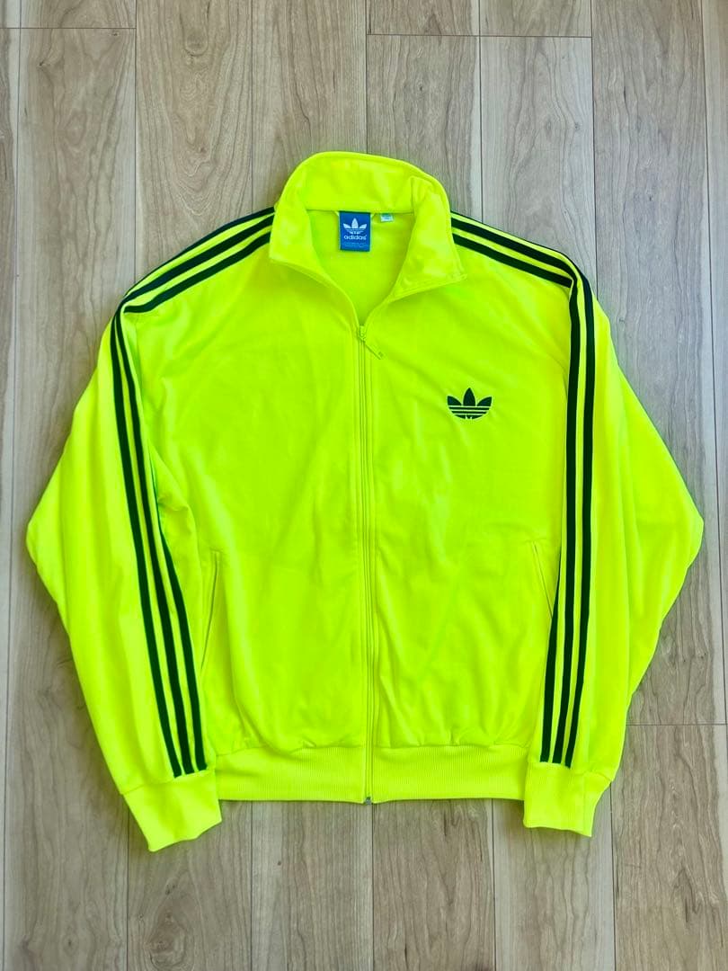 adidas アディダス トラックジャケット ネオンカラー オーバーサイズ
