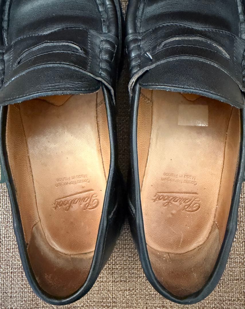 パラブーツ ランス Paraboot Reims 黒 6 1/2