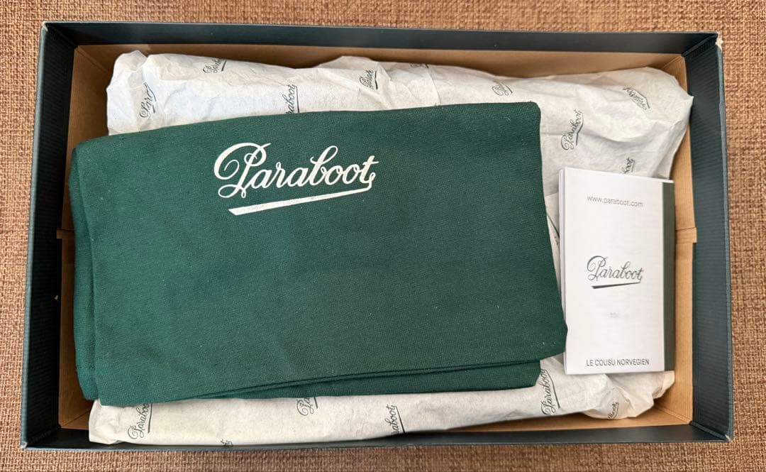 パラブーツ ランス Paraboot Reims 黒 6 1/2