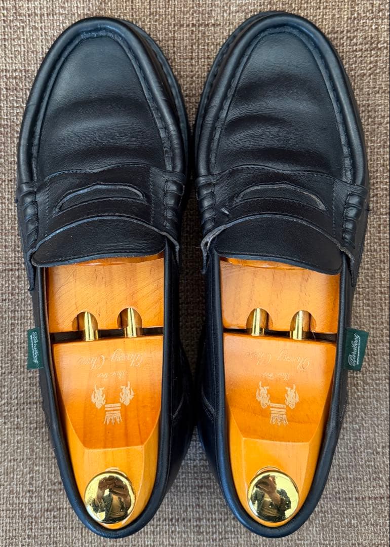 パラブーツ ランス Paraboot Reims 黒 6 1/2