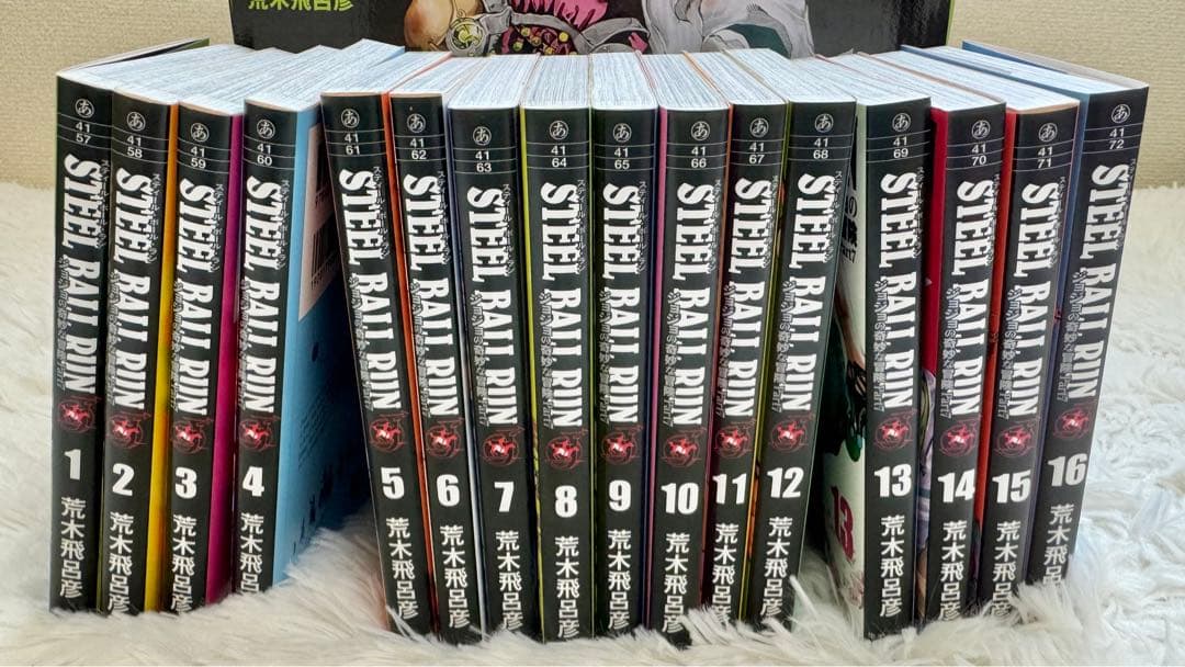 ジョジョの奇妙な冒険 文庫本 1~7部 全巻セット