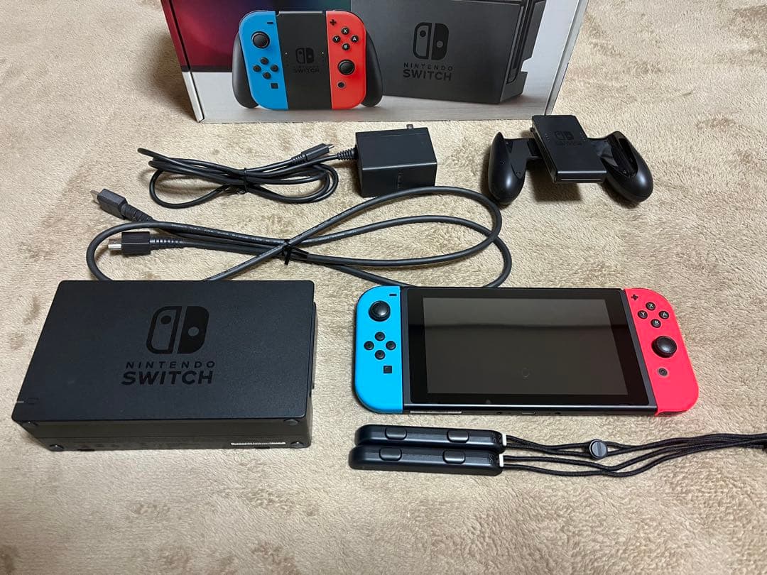 【完備品】Nintendo Switch　スイッチ　本体セット箱あり