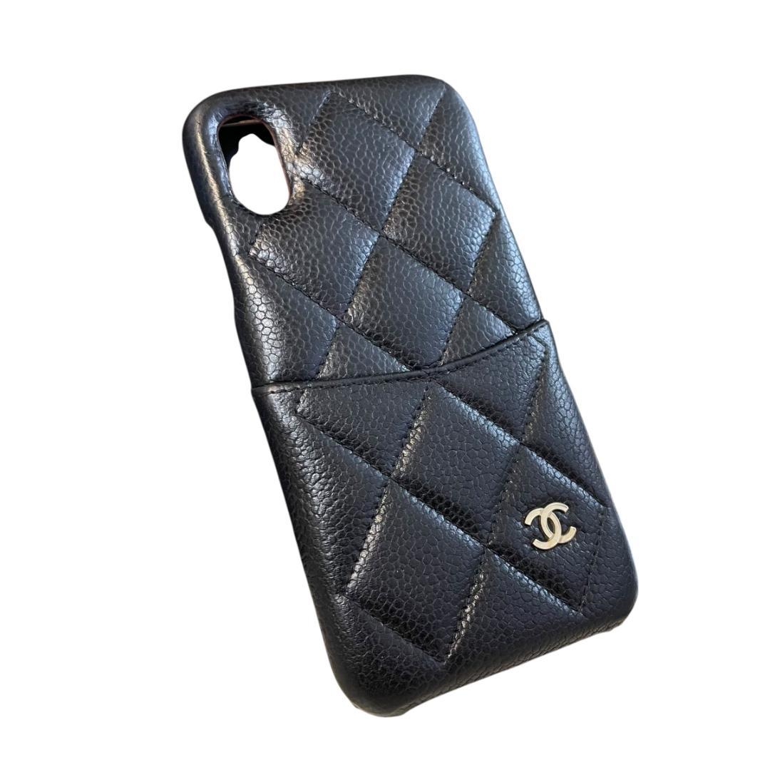 CHANEL シャネル マトラッセ iPhone XS X用 スマホケース