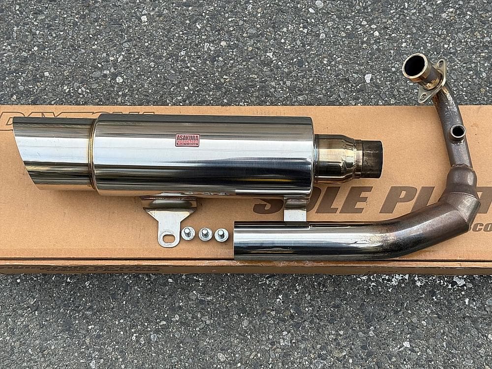 ASAKURA GMR120タイプマフラー 4D9 マジェスティ SG20J