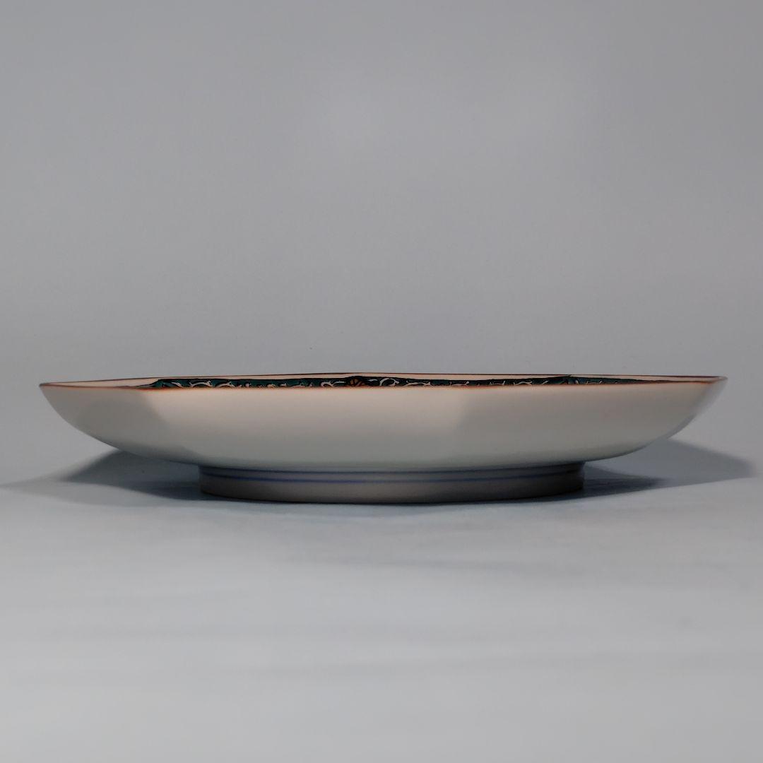 九谷焼 八角皿 吉祥柄(鶴) 5枚組