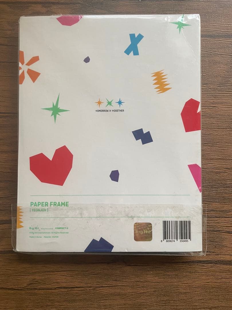 TXT MAGIC ヨンジュン　ペーパーフレームトレカ