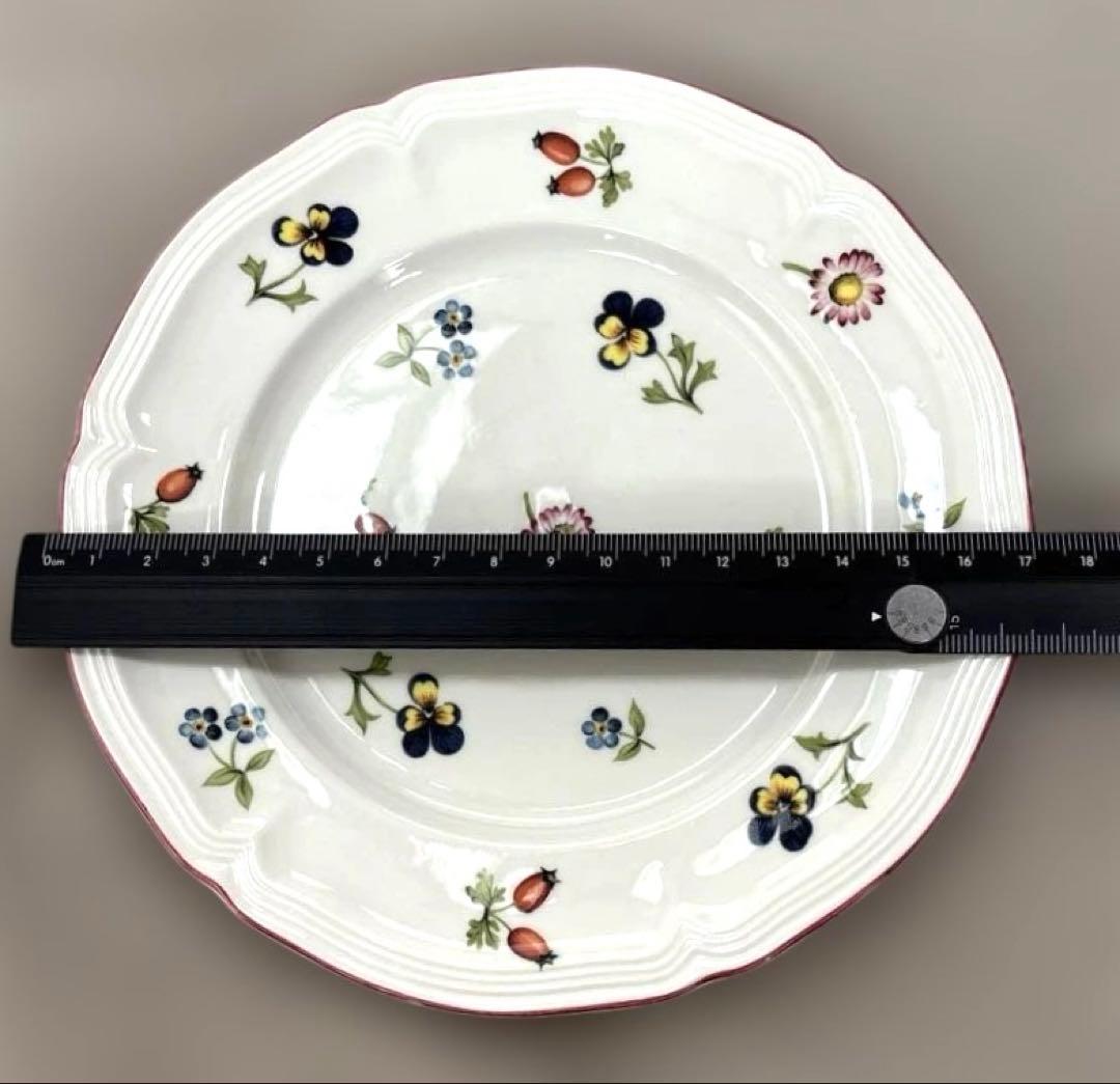 ビレロイ&ボッホ プチフルールシリーズ プレート　5枚セット