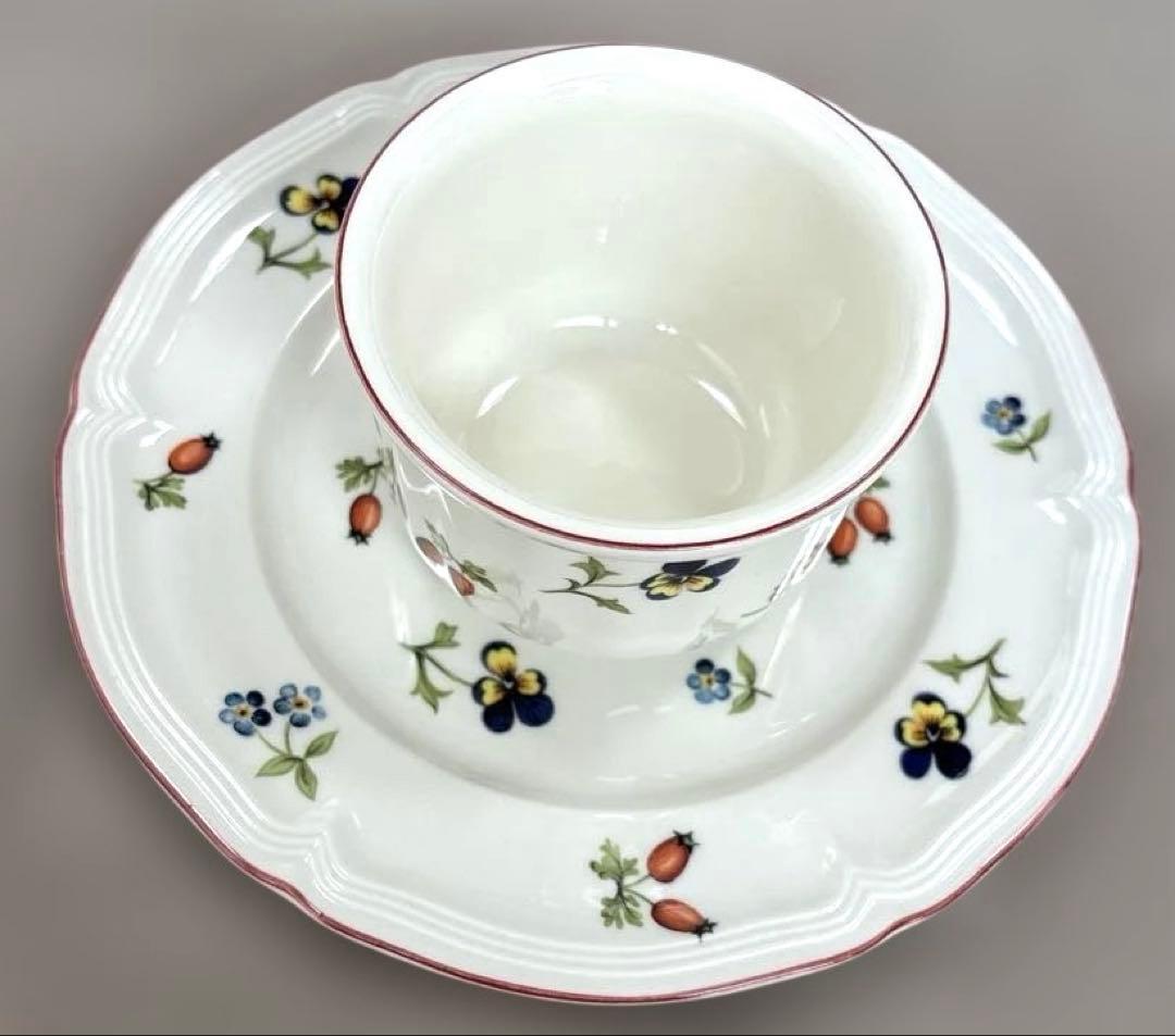 ビレロイ&ボッホ プチフルールシリーズ プレート　5枚セット