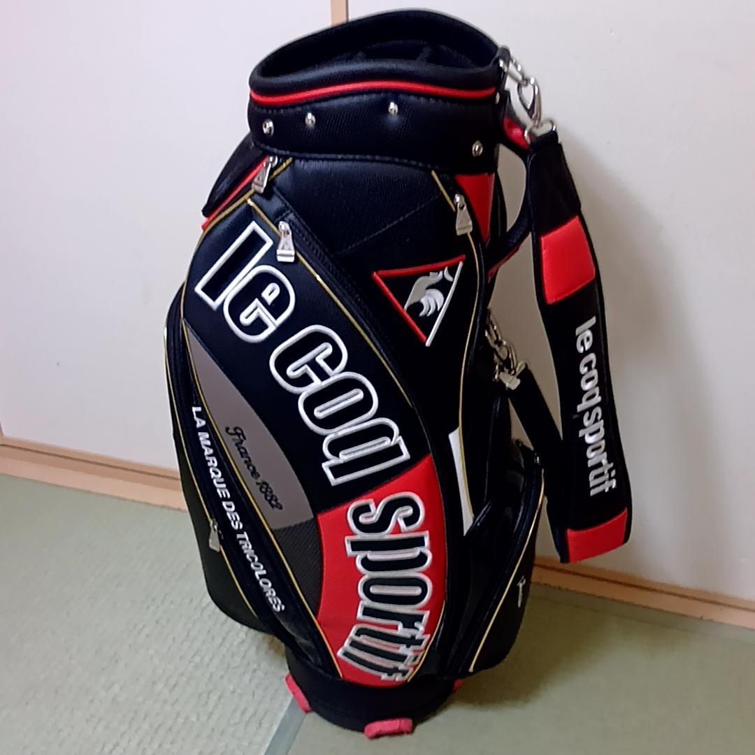 le coq sportif キャディバッグ 大口径 9.5型　6分割