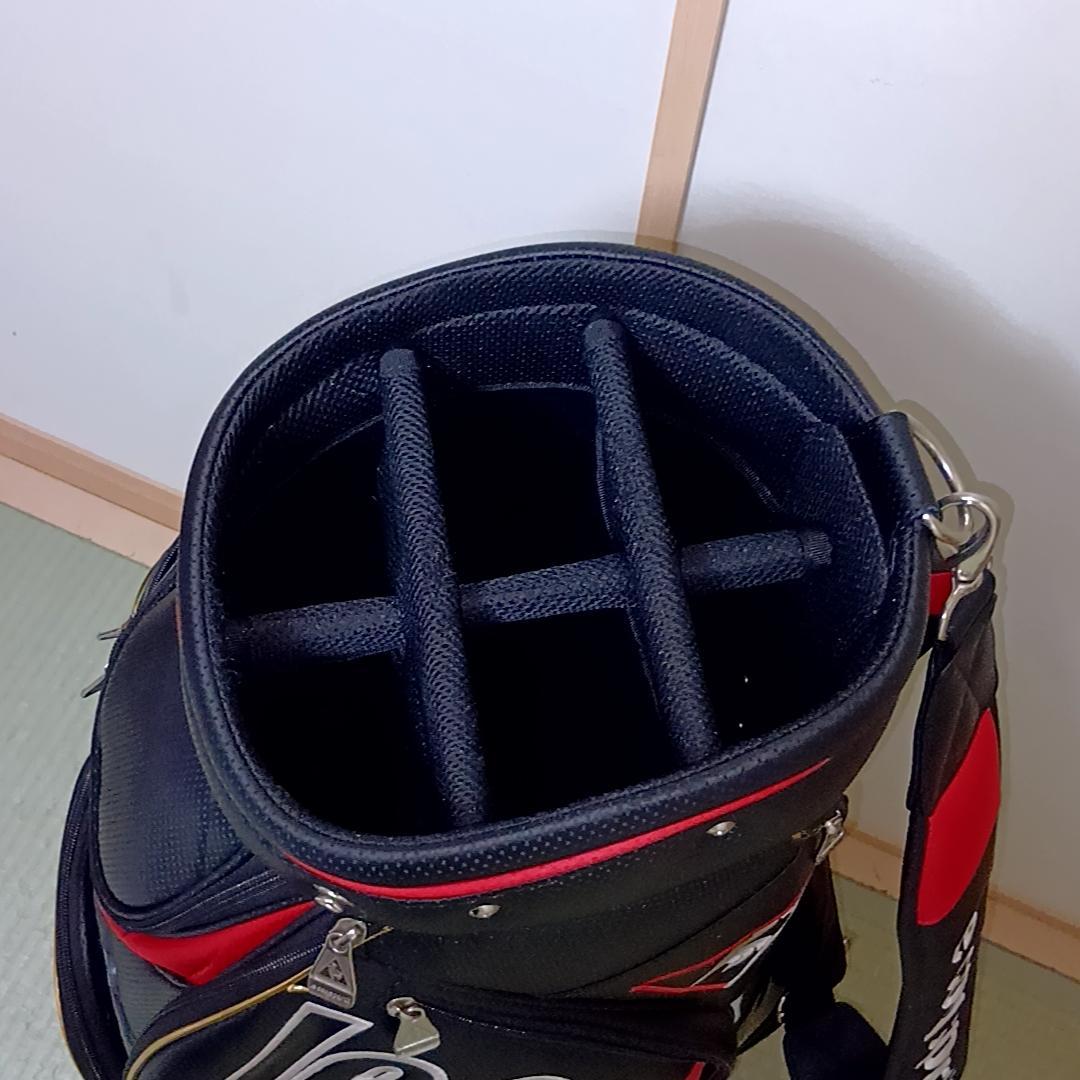 le coq sportif キャディバッグ 大口径 9.5型　6分割