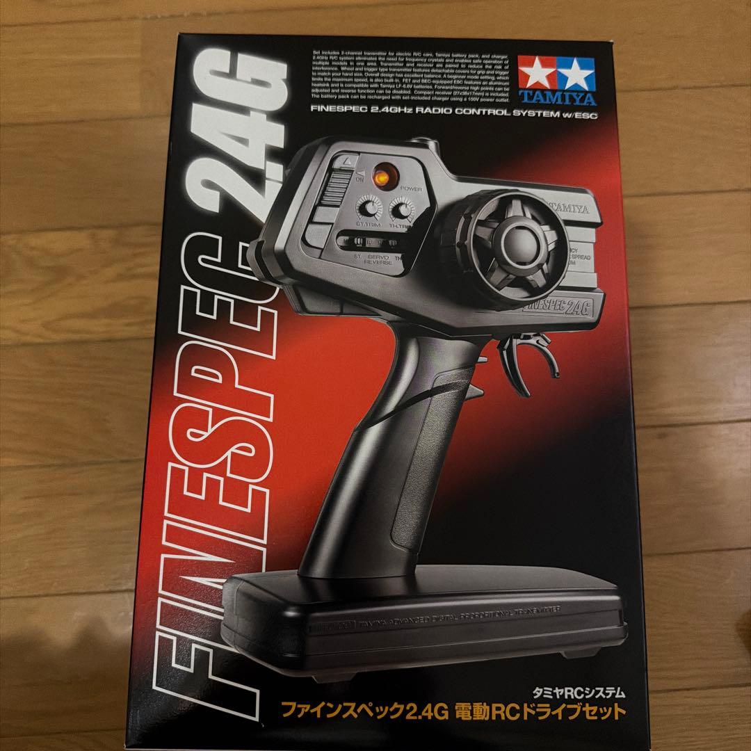 TAMIYA FINESPEC 2.4G 1回のみ使用　美品　送料込　早期発送可