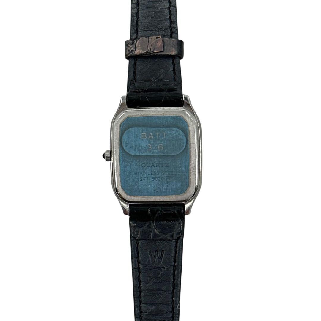 【新品電池交換済】セイコー　クレドール　腕時計 1271-5020 スクエア