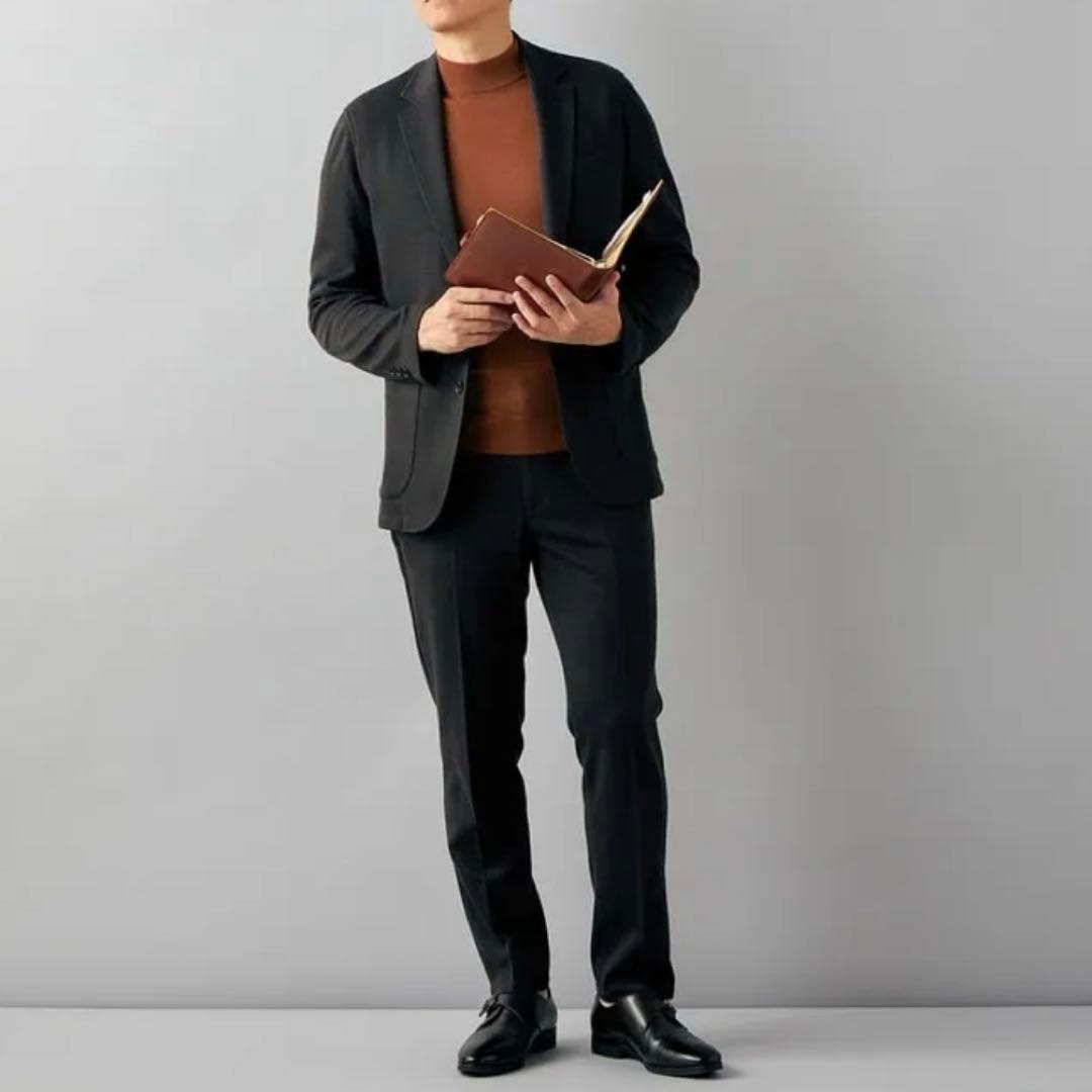 【未使用タグ付】パジャマスーツ 日本製素材 ワッフルジャージセット　ゆったりL