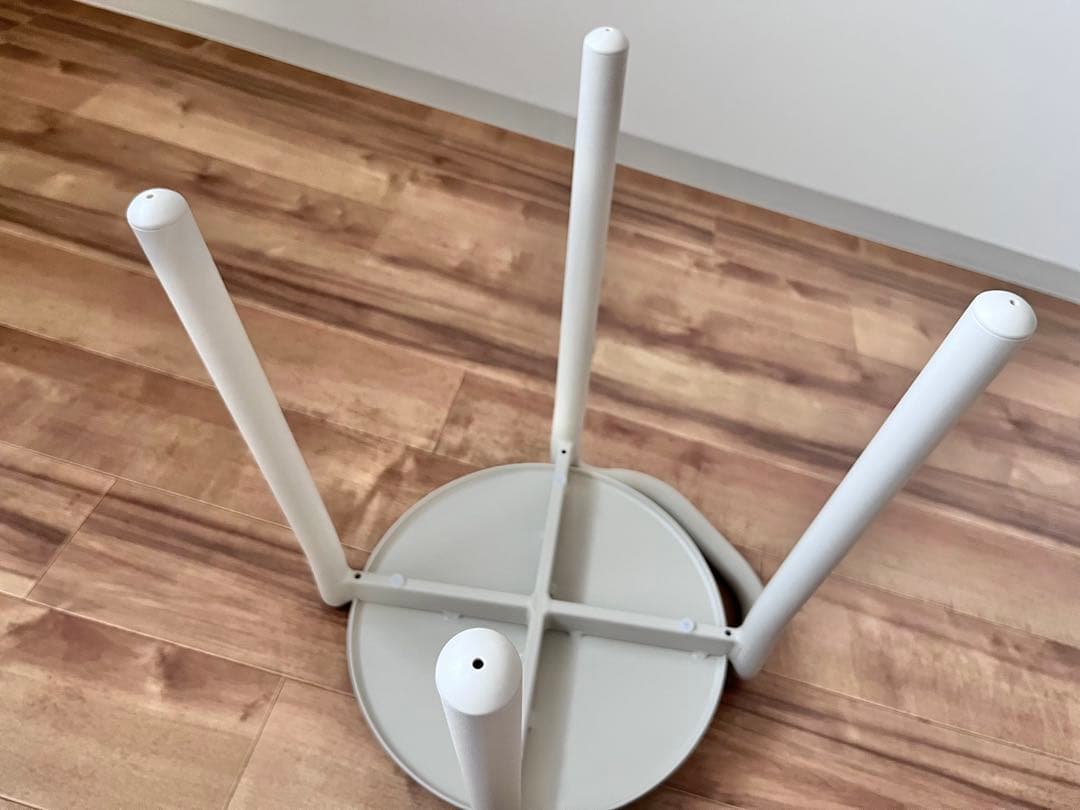 無印良品　屋内外で使えるアルミスツール