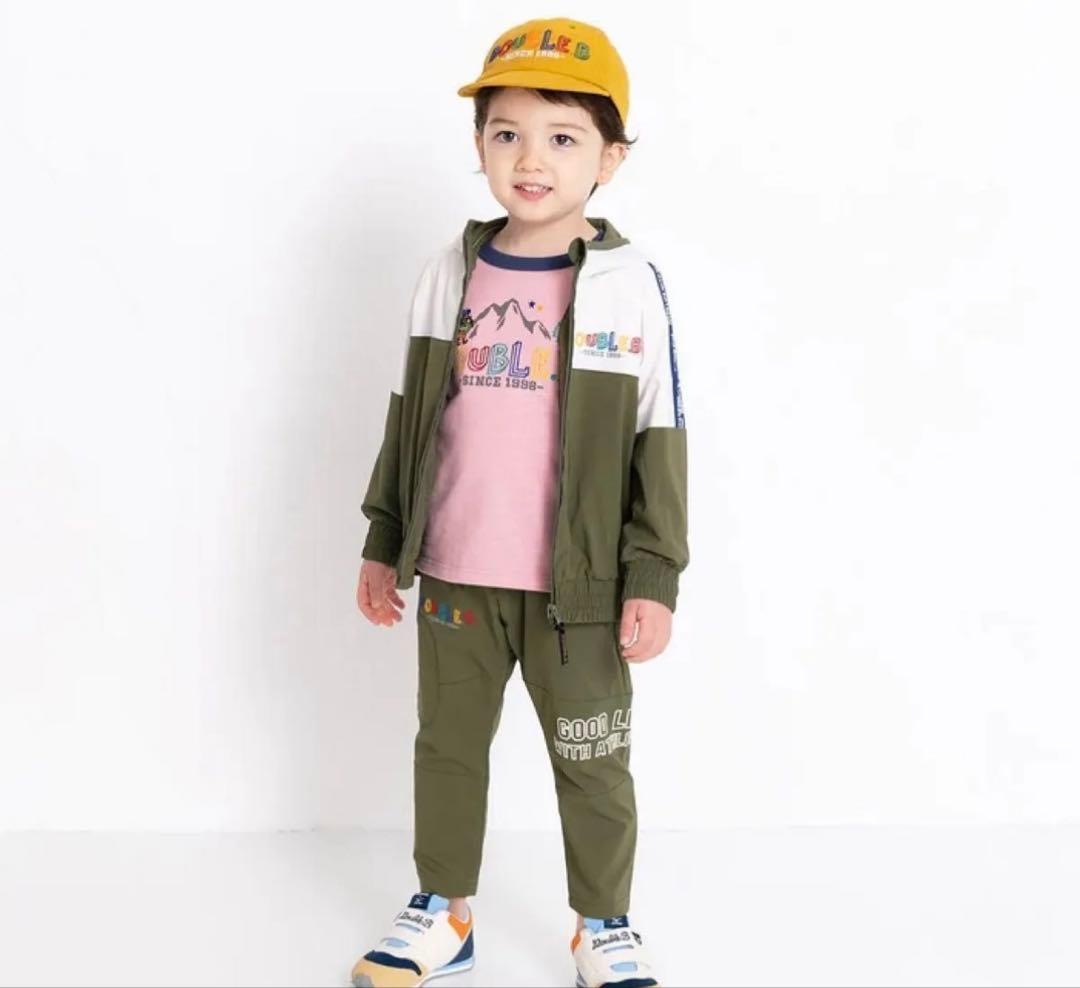 Miki house Double B ウインドブレーカー＆パンツセット　140