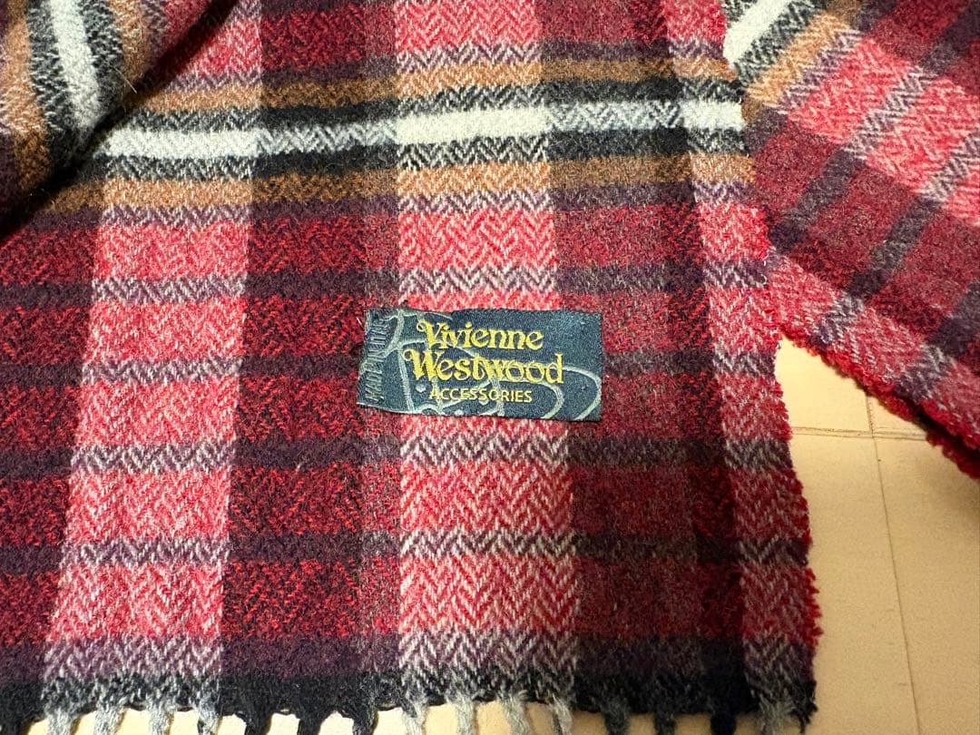 ⭐︎Vivienne Westwood ⭐︎チェック柄マフラー⭐︎