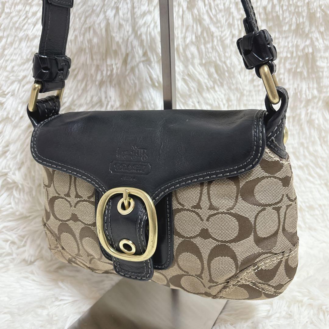 COACH ワンショルダーバッグ ソーホー シグネチャー