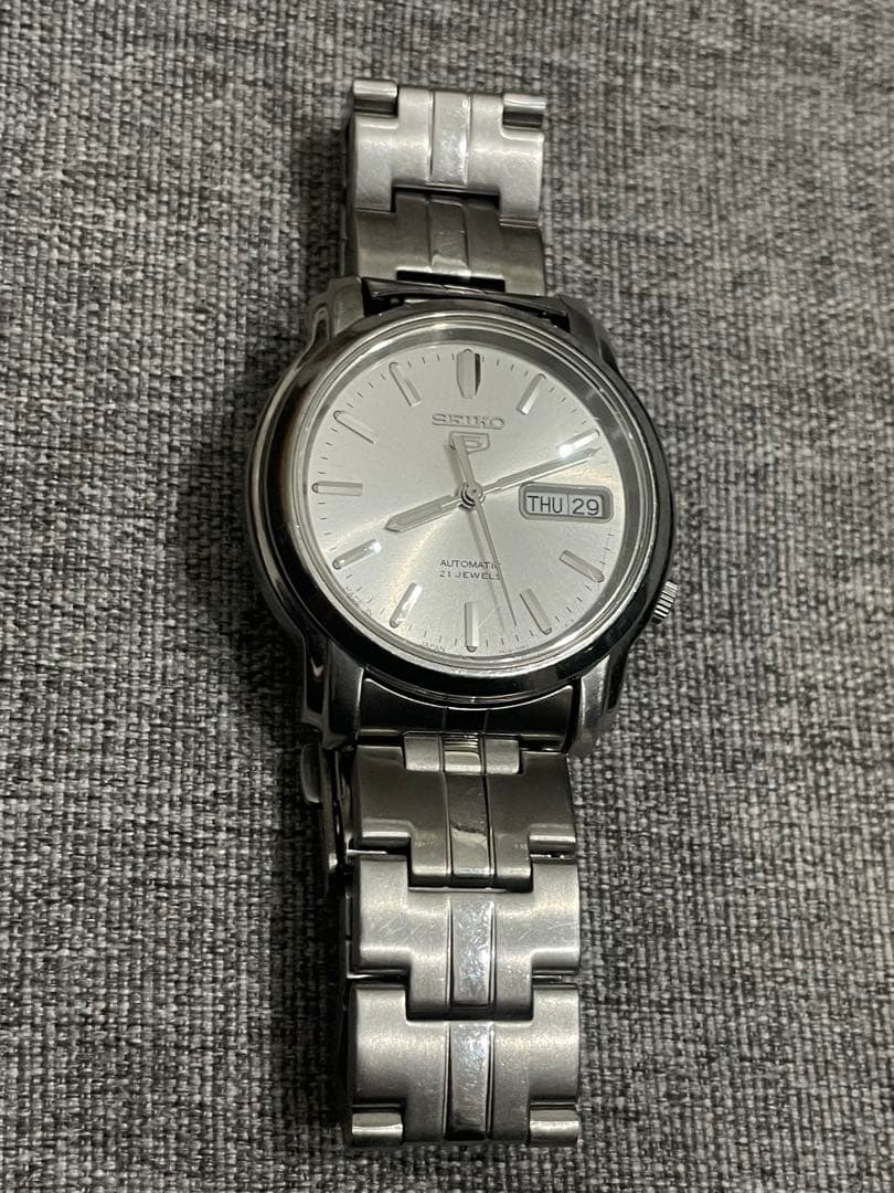 R*m様 SEIKO 自動巻き腕時計 セイコー5 裏スケルトン 7S26-03S