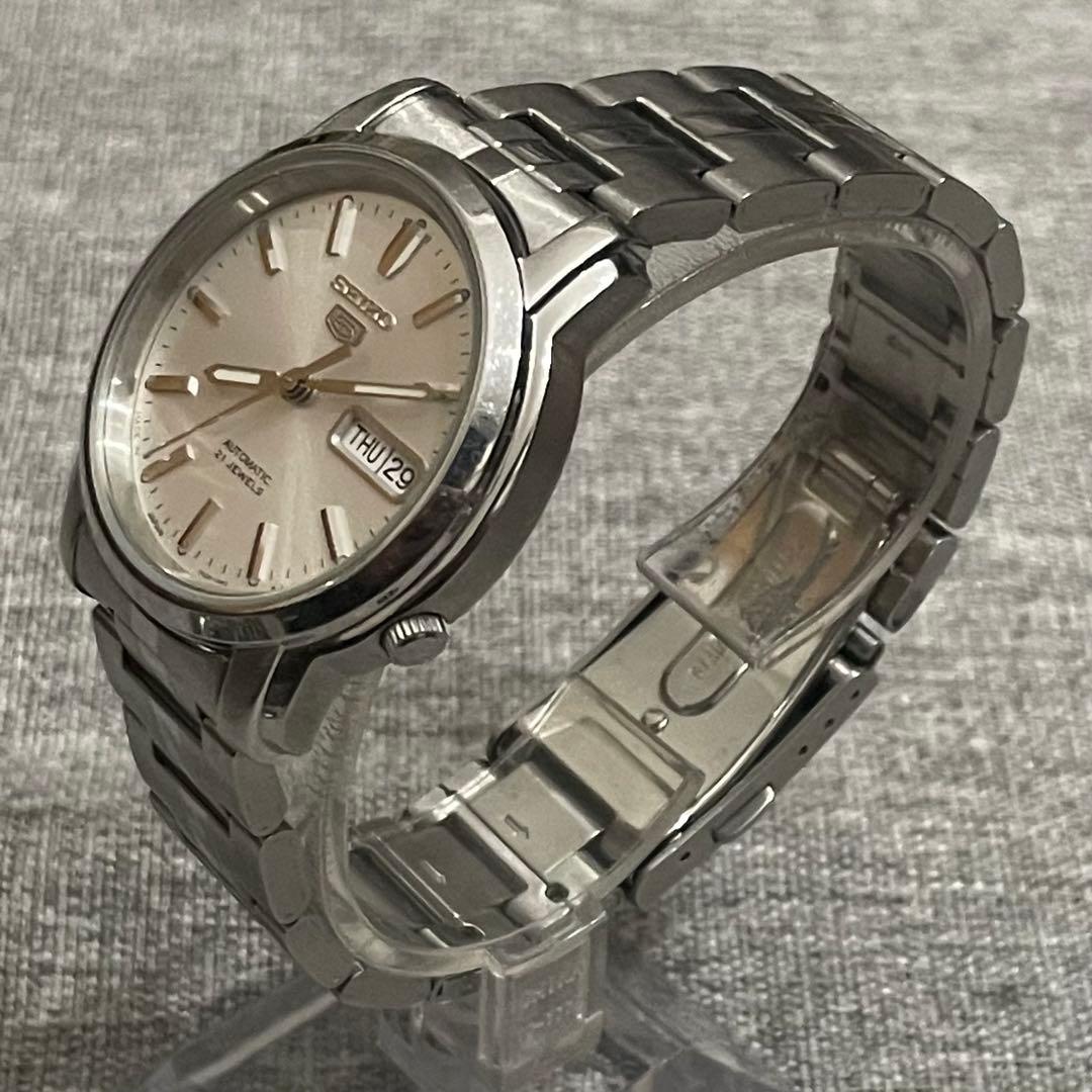 R*m様 SEIKO 自動巻き腕時計 セイコー5 裏スケルトン 7S26-03S