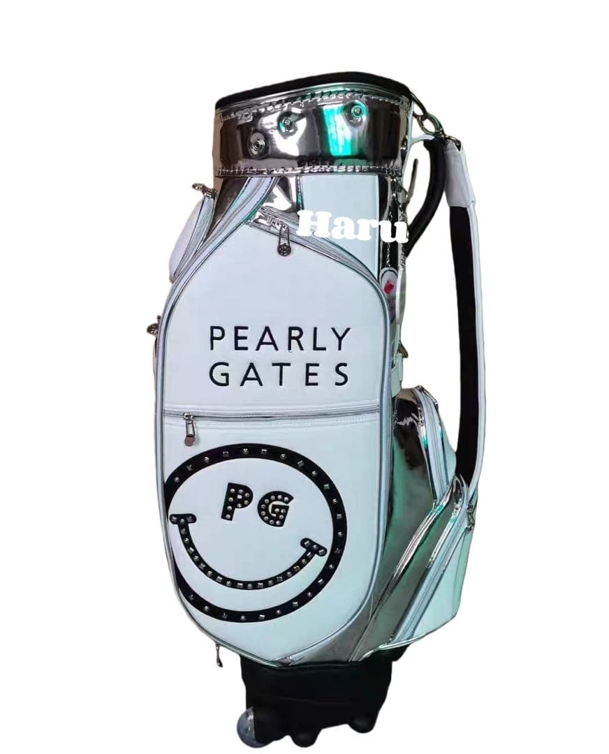 PEARLY GATES パーリーゲイツ　キャスター付キャディバッグ