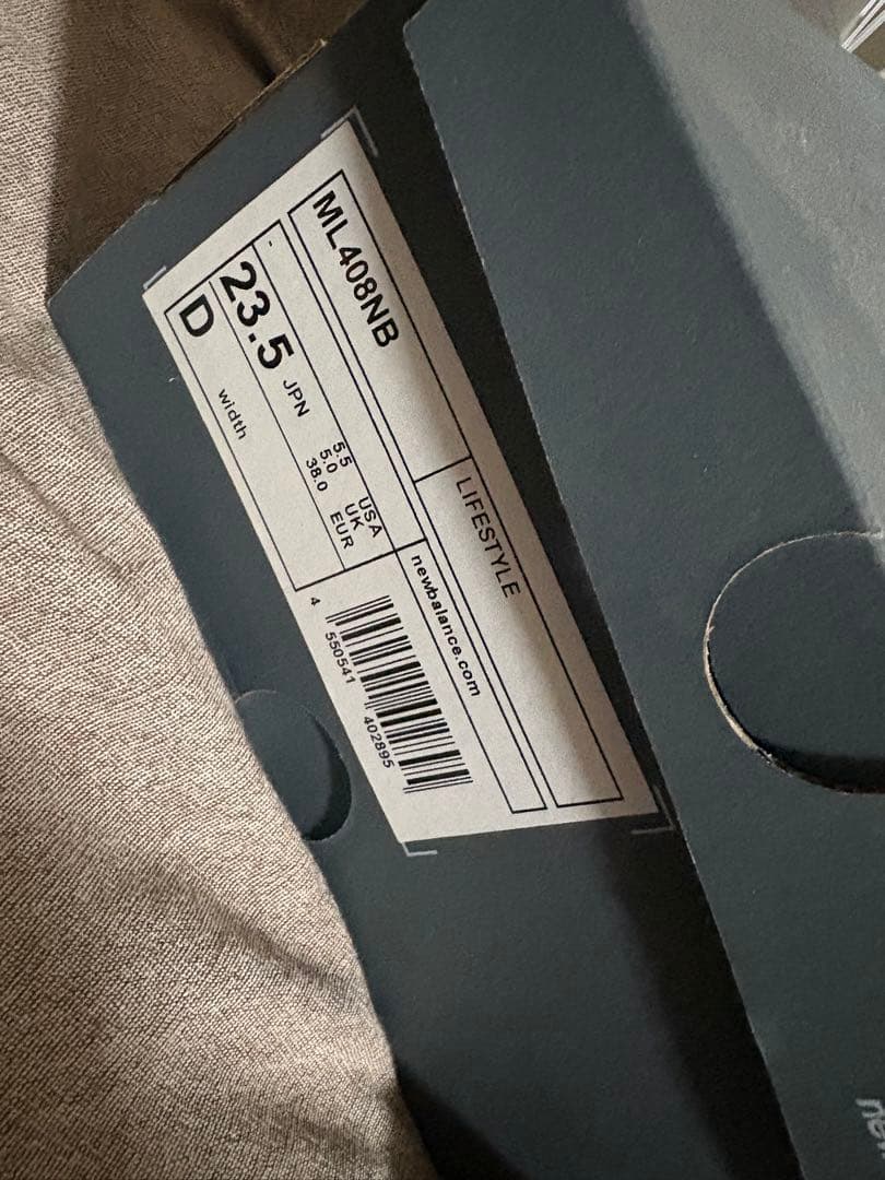 n*a様 New Balance ML408NB 23.5cm ホワイト/ネイビ