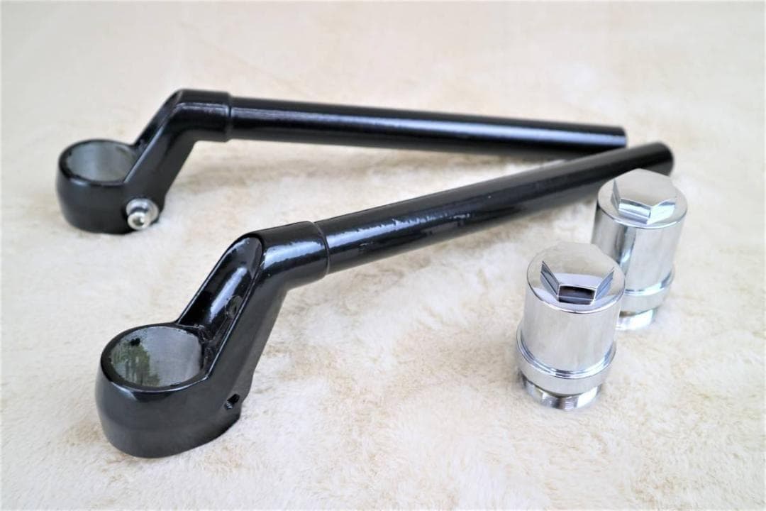 CBX純正 タイプ ハンドル 黒＋延長キット① / ゼファー400 ZR400C