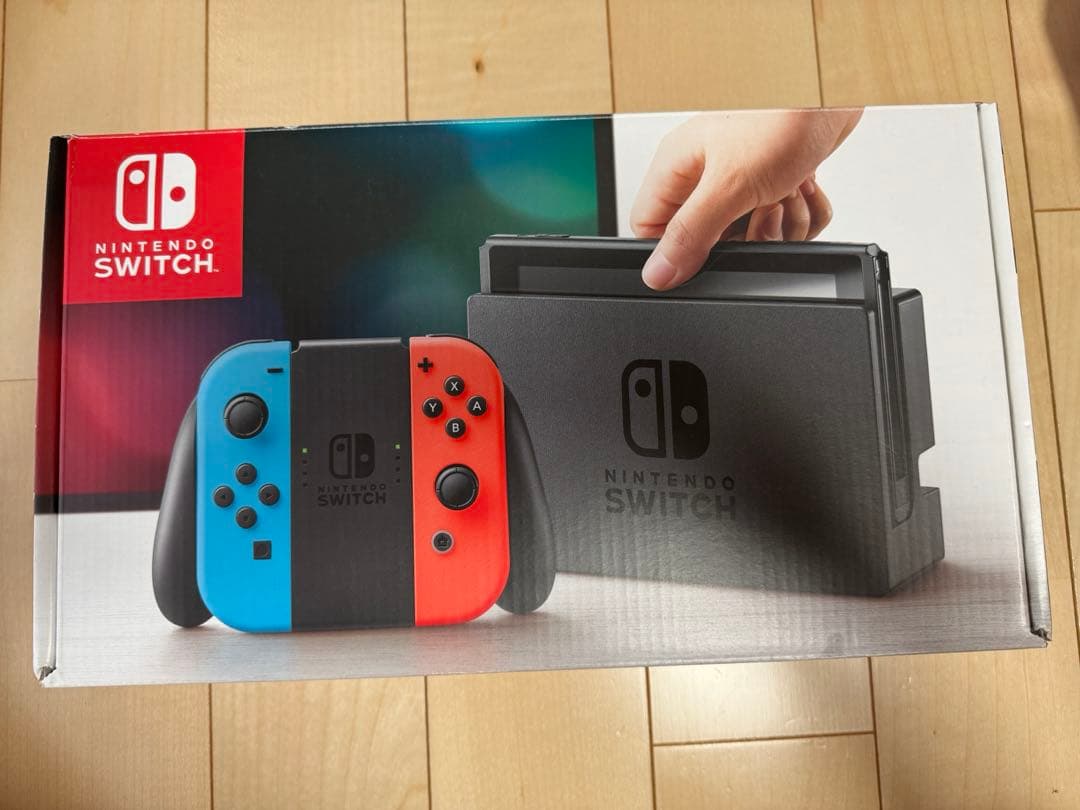 Nintendo Switch本体　フィルム2枚付き