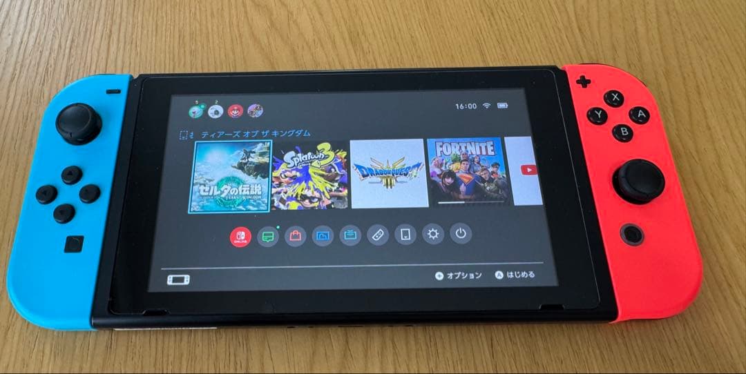 Nintendo Switch本体　フィルム2枚付き