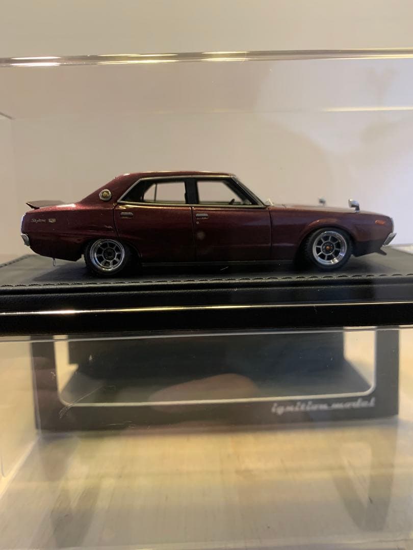 イグニッションモデル　1/43 スカイライン　GT-X (GC110) パープル