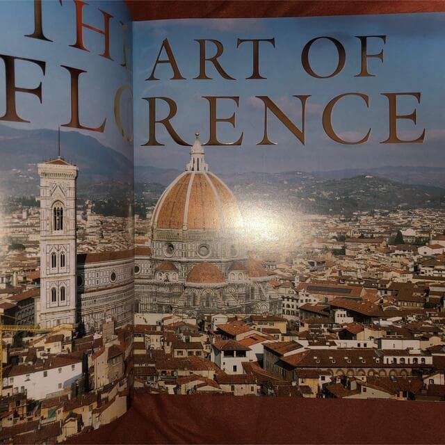 二千円引　寄付　未　Art of Florence フィレンツェの美術2巻　英語