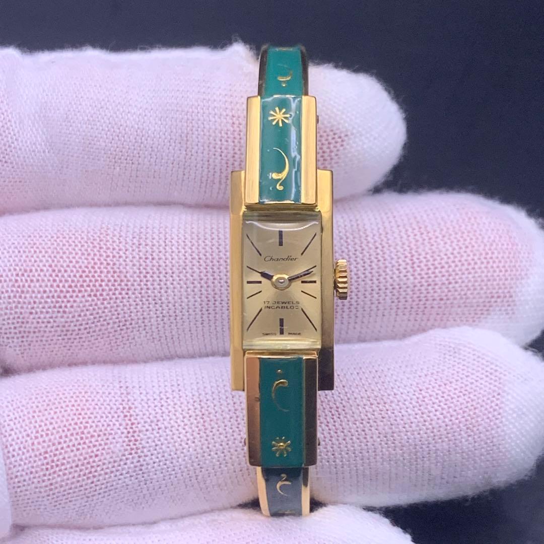 Chandler シャンドラー レディース腕時計 17石 手巻き