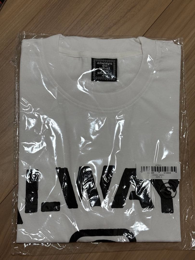 always do what you should do Tシャツ　白