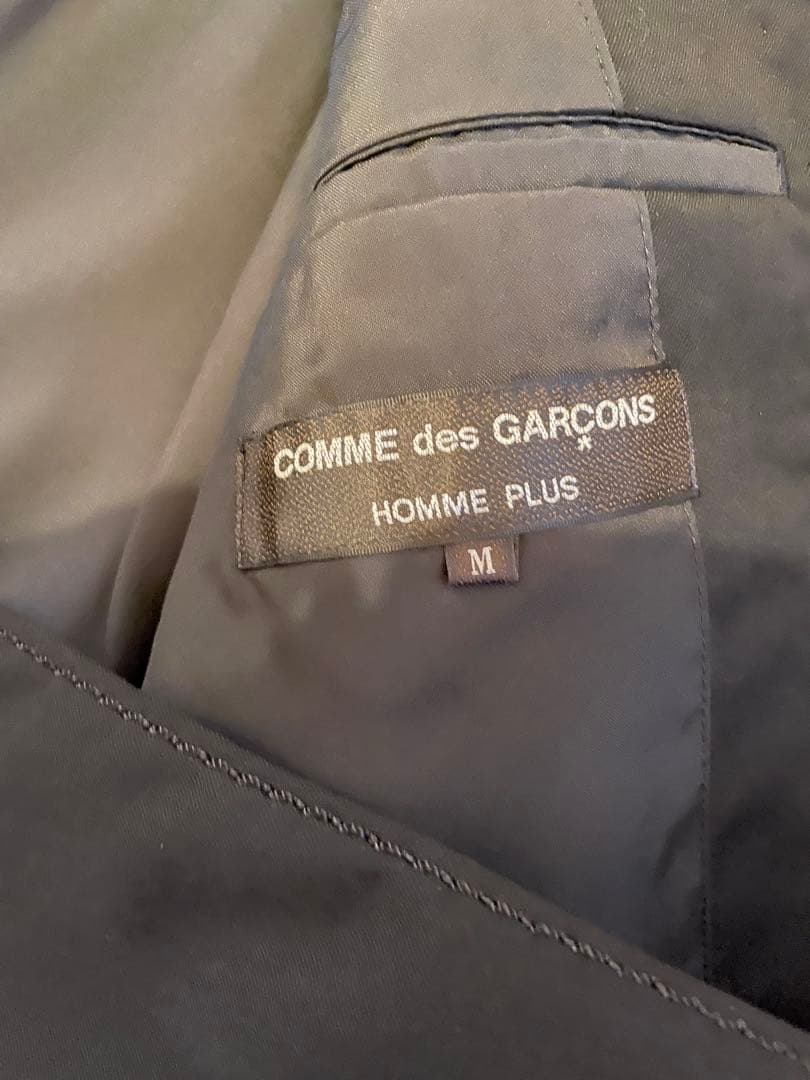 COMME des GARÇONS HOMME PLUSスーツ　セットアップ黒