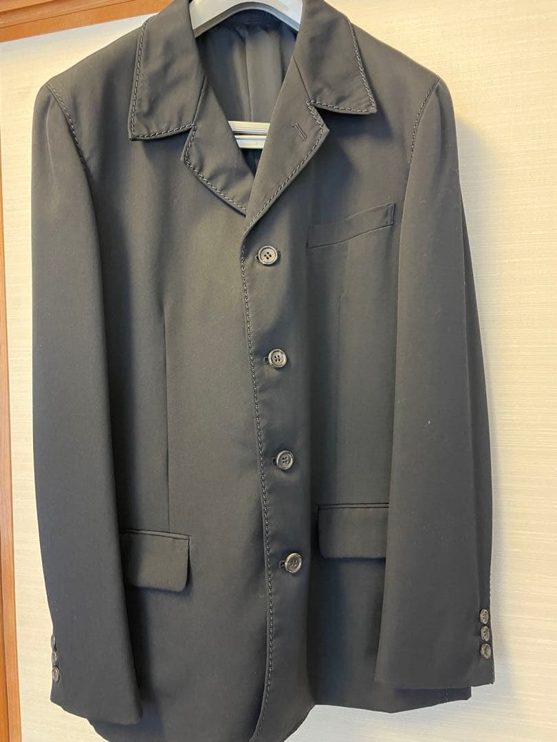 COMME des GARÇONS HOMME PLUSスーツ　セットアップ黒