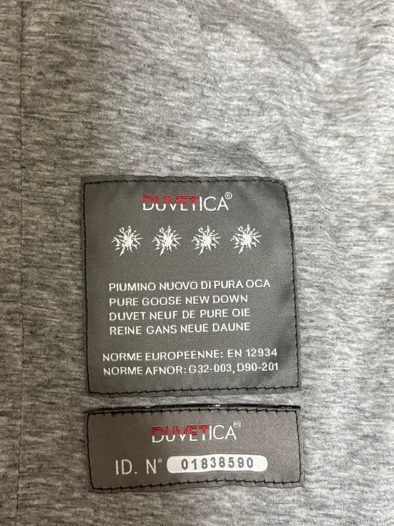 DUVETICA ダウンベスト FILIRA オレンジ サイズ44