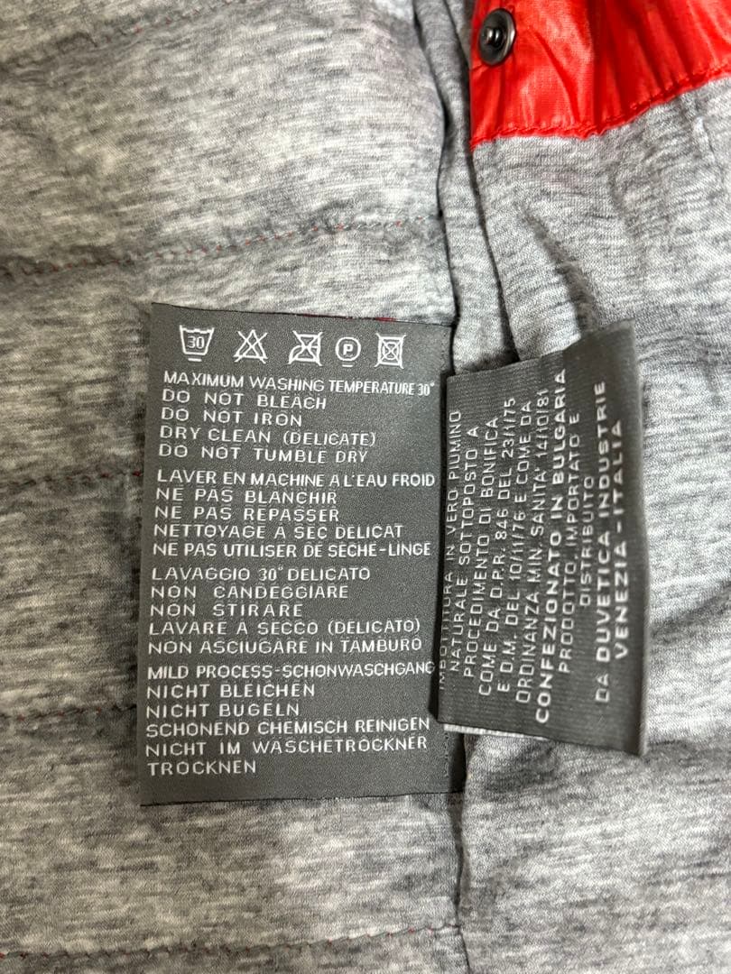 DUVETICA ダウンベスト FILIRA オレンジ サイズ44