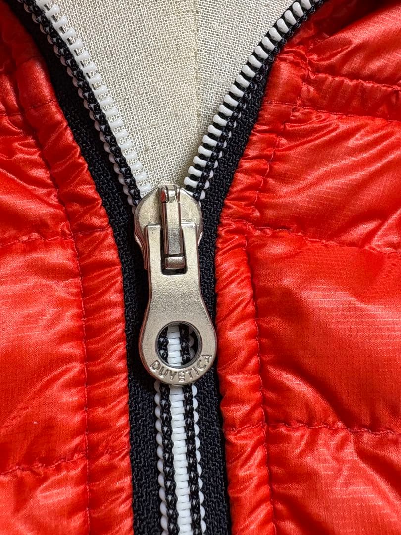 DUVETICA ダウンベスト FILIRA オレンジ サイズ44