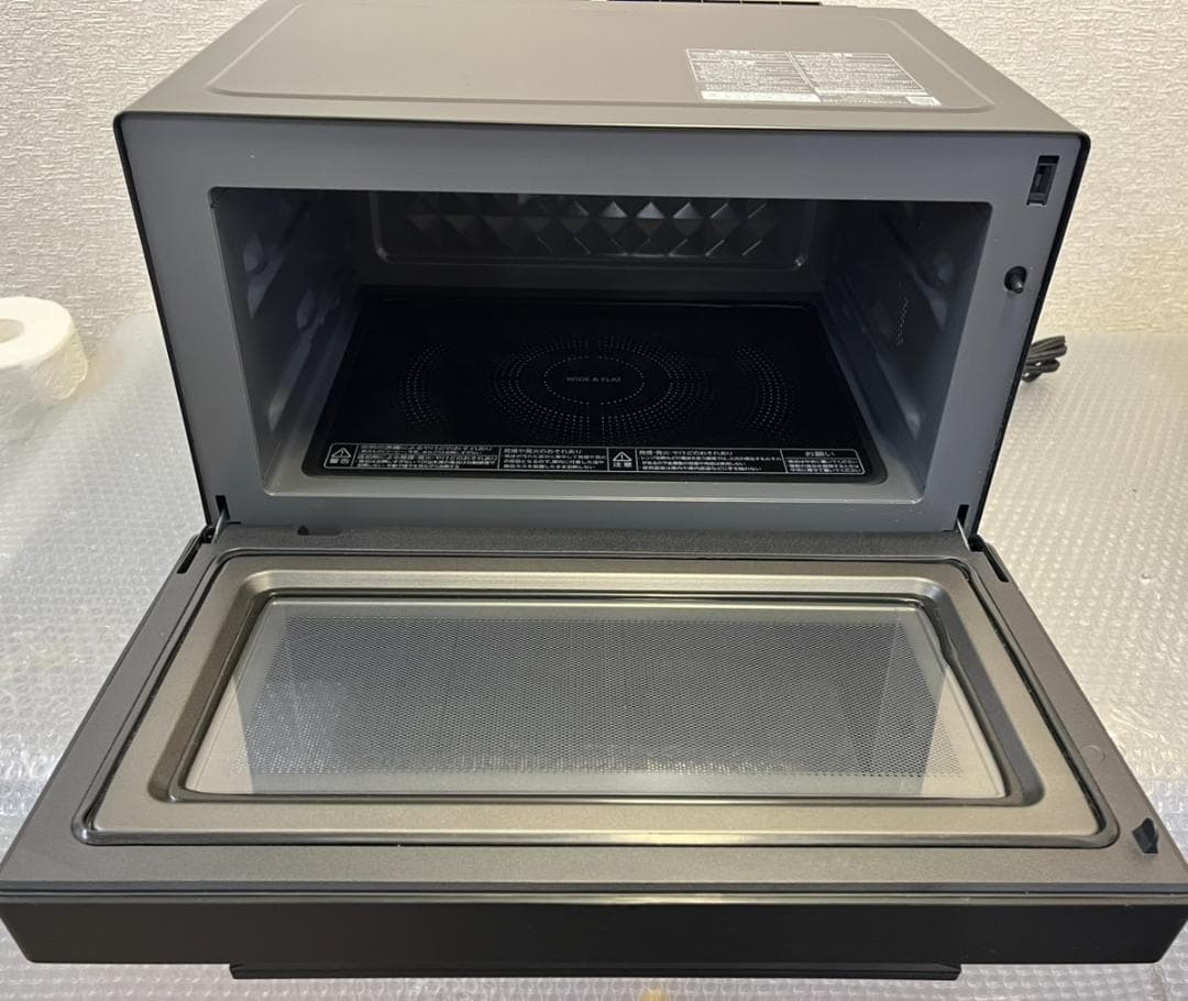 東芝 電子レンジ ER-VS23(K) 2020年製 ブラック フラットテーブル