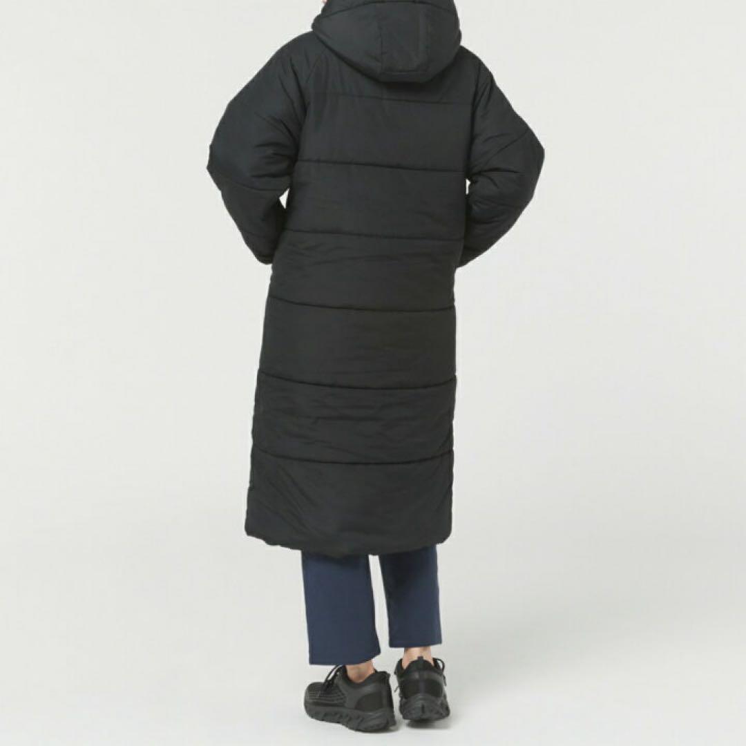 【新品】FILA　 撥水中綿ベンチコート　ブラック　レディース　Lサイズ