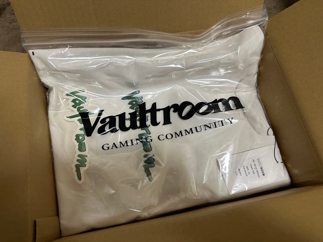 VR × BLUE PERIOD × k4sen TEE 白 XL 新品未開封